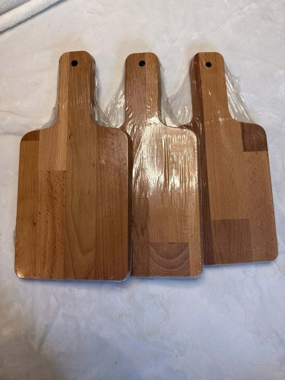 IKEA PROPPMÄTT Beech Cutting Board Serving Board 30x15 cm Set of 3